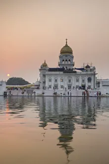 India, Delhi, New Delhi, Gurdwara Bangla Sahib, Sikh temple