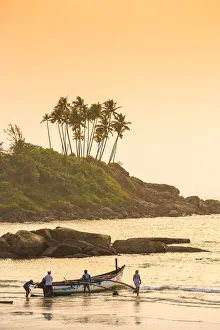 Fishing Boats Gallery: India, Goa, Agonda Beach