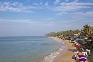 Images Dated 26th March 2018: India, Goa, Anjuna beach