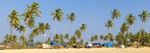 Images Dated 8th December 2017: India, Goa, Colva beach