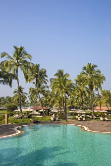 Images Dated 26th March 2018: India, Goa, Mobor Beach, The Leela Goa Hotel