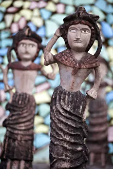 India, Haryana and Punjab, Chandigarh, Nek Chands Rock Garden, Sculptures