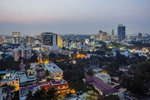 India, Karnataka, Bangalore (Bangaluru), capital of the state of Karnataka, city skyline India, Karnataka, Bangalore (Bangaluru), capital of the state of Karnataka, city skyline
