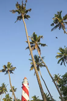 India, Kerala, Kollam, Tangasseri Lighthouse