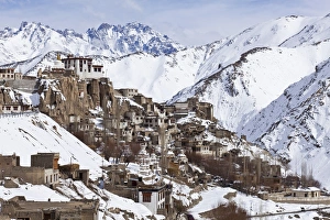 Monastic Prints: India, Ladakh, Lamayuru. Lamayuru Monastery