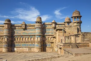 India, Madhya Pradesh, Gwalior, Gwalior Fort, Man Singh Palace