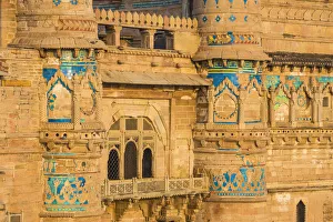 India, Madhya Pradesh, Gwalior, Gwalior Fort, Man Singh Palace