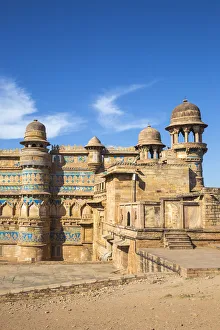 India, Madhya Pradesh, Gwalior, Gwalior Fort, Man Singh Palace