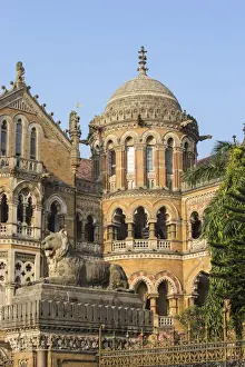 India, Maharashtra, Mumbai, Chhatrapati Shivaji Terminus a historic railway station