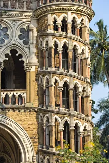 Mumbai Gallery: India, Maharashtra, Mumbai, Fort area, University of Mumbai, designed by Gilbert Scott