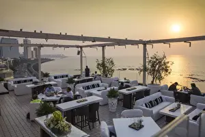India, Maharashtra, Mumbai, Rooftop of Intercontental Hotel