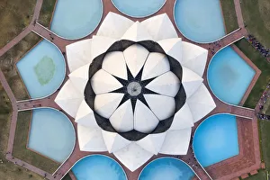 Images Dated 15th March 2019: India, New Delhi, Lotus Temple