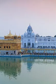 Celebrate Collection: India, Punjab, Amritsar, The Harmandir Sahib, known as The Golden Temple