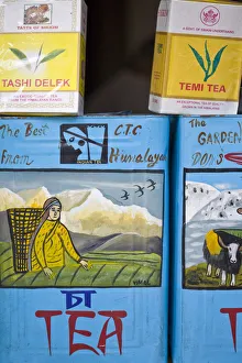 Northern India Gallery: India, Sikkim, Gangtok, Mahatma Gandi Marg, MG Marg, Gangtoks main shopping street