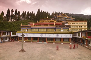 Images Dated 8th October 2008: India, Sikkim, Gangtok, Rumtek Gompa Complex, Main monastery building