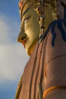 Images Dated 16th December 2008: India, Sikkim, Namchi, Samdruptse, Padmasambhava Statue