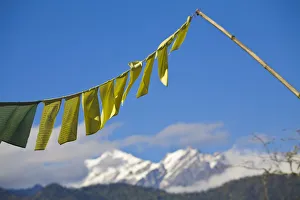 India, Sikkim, Ravangla (Rabongla), Ralang, Kanchenjunga range