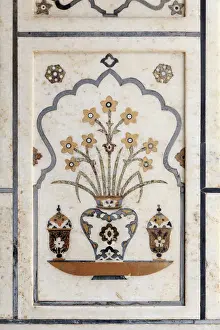 Agra Prints: India, Uttar Pradesh, Agra, Itimad ud Daulah Mausoleum (Baby Taj)