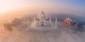 Earth from Above Gallery: India, Uttar Pradesh, Agra, Taj Mahal (UNESCO World Heritage Site)