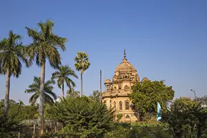 India, Uttar Pradesh, Lucknow, Begum Hazrat Mahal park, Tomb of Khurshid Zadi or Mushir