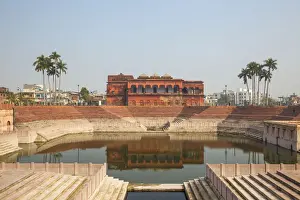 India, Uttar Pradesh, Lucknow, Hussainabad Pond and Picture Gallery