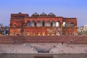 India, Uttar Pradesh, Lucknow, Hussainabad Pond and Picture Gallery