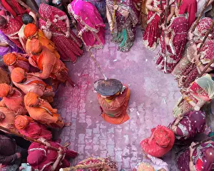 Circle Prints: India, Uttar Pradesh, Mathura, Barsana