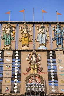 India, Uttar Pradesh, Varanasi, Dashashwamedh Ghat, Shri Ram Temple