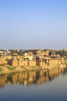 Images Dated 15th July 2019: India, Uttar Pradesh, Varanasi, Ramnagar Fort