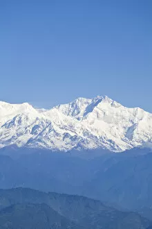 Images Dated 13th January 2009: India, West Bengal, Darjeeling, Kanchenjunga, Kangchendzonga range