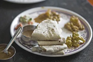 Northern India Gallery: India, West Bengal, Darjeeling, Thali meal