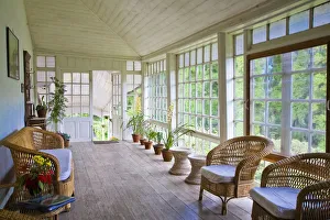 India, West Bengal, Kurseong, Goomtee Tea Estate, Estate managers bungalow now also