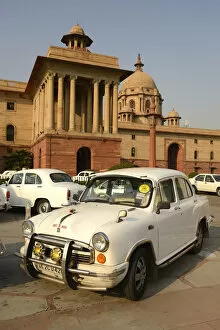 Images Dated 4th June 2013: Indian Parliament Building, New Delhi, National Capital Territory, India