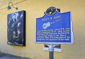 Images Dated 10th January 2017: Indianola, Mississippi, Birthplace of B.B. King