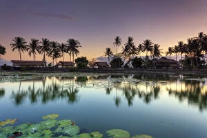 Indonesia, Bali, Candidasa Lagoon