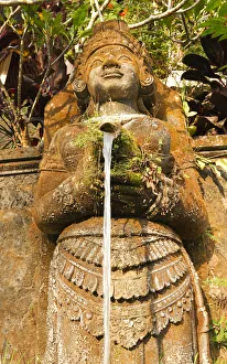 Images Dated 28th November 2019: Indonesia, Bali, fountain
