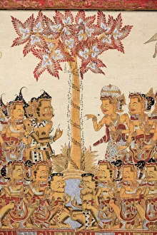 Indonesia, Bali, Klungkung (Semarapura), Historic Kertha Gosa Pavilion (Hall of Justice)