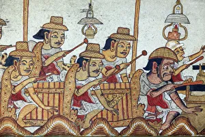 Indonesia, Bali, Klungkung (Semarapura), Historic Kertha Gosa Pavilion (Hall of Justice)