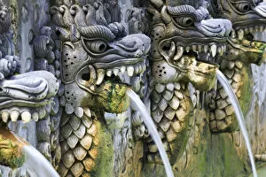 Indonesian Gallery: Indonesia, Bali, North Coast, Panjar, sacred hot springs of Air Panas Banjar