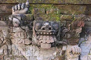 Indonesia, Bali, North Coast, Sangsit, Erotic Carvings at Pura Dalem Temple (Temple
