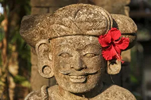 Images Dated 28th November 2019: Indonesia, Bali, stone sculpture
