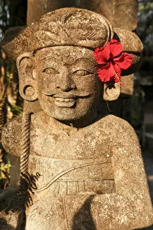 Images Dated 28th November 2019: Indonesia, Bali, stone sculpture