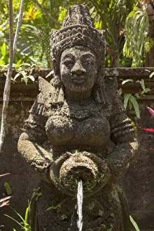 Images Dated 28th November 2019: Indonesia, Bali, Ubud, Fountain