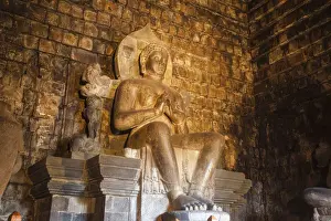 Indonesia, Java, Magelang, Borobudur, Candi Mendut