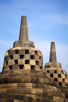 Images Dated 5th November 2012: Indonesia, Java, Magelang, Borobudur Temple