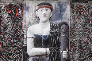 Indonesia, Sumatra, Samosir Island, Lake Toba, Ambarita, Siallagan Batak village