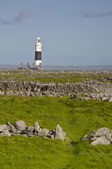 Images Dated 11th May 2009: Inisheer Lighthouse, Inisheer, Aran Islands, Co. Galway, Ireland