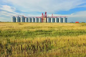 Elevator Prints: Inland grain terminal Corinne Saskatchewan, Canada