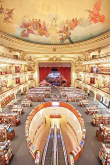 Library Prints: Interior of the Ateneo Grand Splendid Library (former Teatro Gran Splendid)