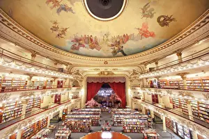 Library Prints: Interior of the Ateneo Grand Splendid Library (former Teatro Gran Splendid)